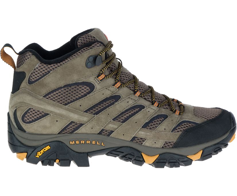 Buty Merrell Moab 2 Mid Ventilator - Buty Trekkingowe Męskie Merrell - Khaki [DYKTS-2813]